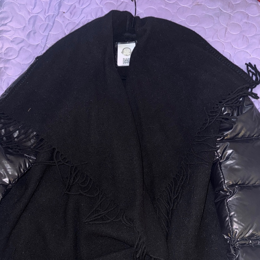 Moncler Women's Shiny Black Puffer Coat
